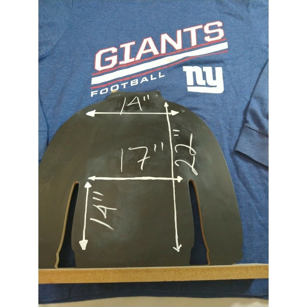NFL Team Apparel New York Giants Football Jersey size Youth Medium (8) Blue - Picture 5 of 5